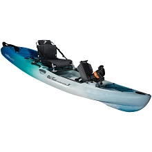 Old Town Ocean Kayak Malibu PDL Horizon Recreational Kayak - Angled View with Prop Up