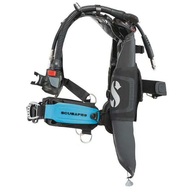 Hydros Pro 2 BCD, W/AIR 2, Black/Turquoise