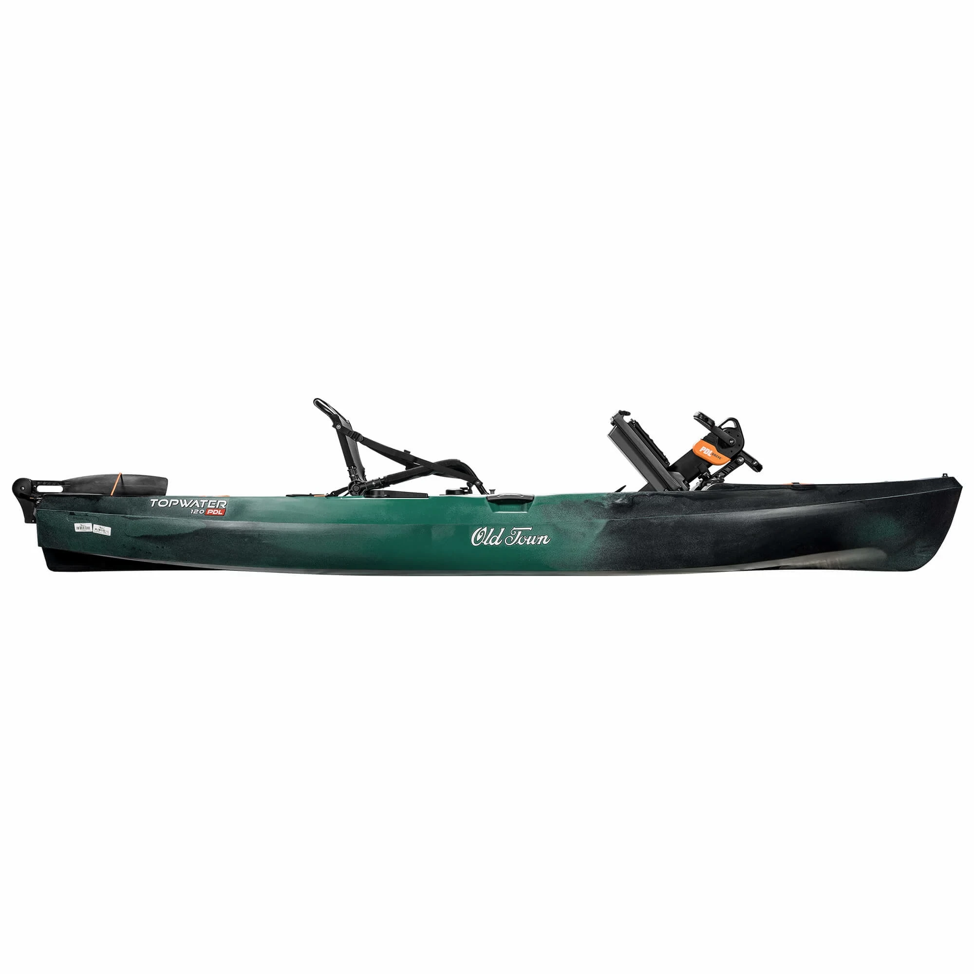Side view Topwater 120 PDL with PDL drive up - Boreal