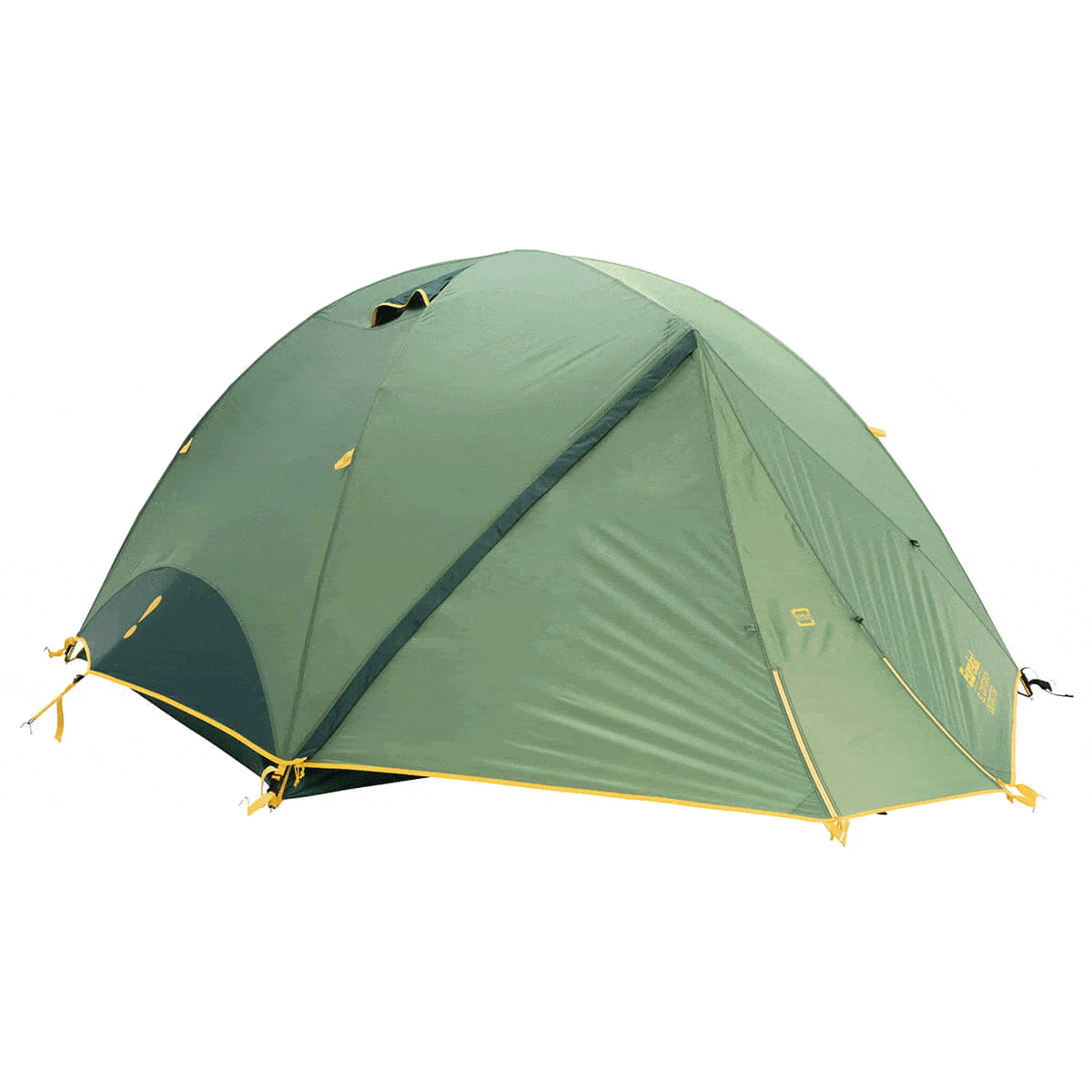 Eureka! El Capitan 3+ Outfitter Tent with rainfly on