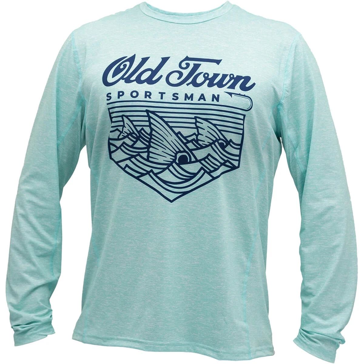 Old Town Sportsman Tailing Performance LS T-Shirt - Front View