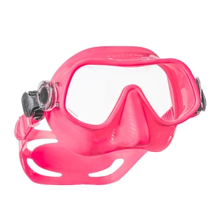 Steel Pro Dive Mask, Pink