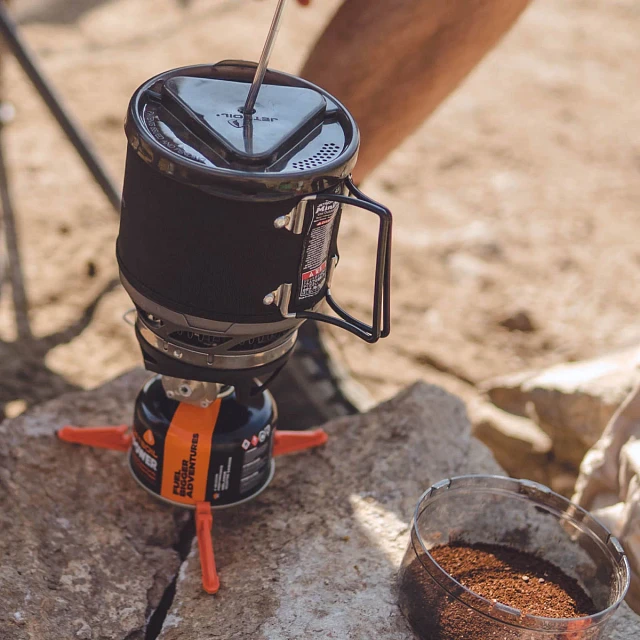 Grande Coffee Press with the MiniMo Cooking System