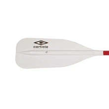 Standard T-Grip Canoe Paddle - White/Red