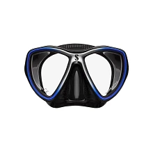 24.716.225, Synergy Mini Dive Mask, Black Skirt, Black/Blue/Silver