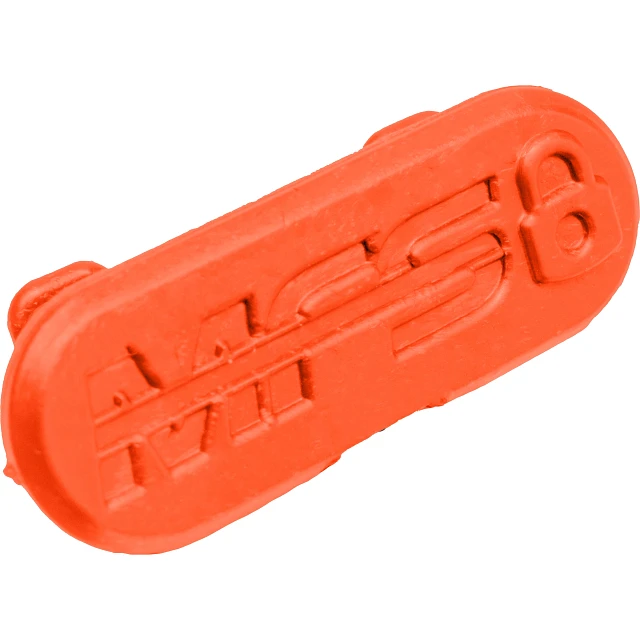 Modular Fin System Lock Plate Set, Orange