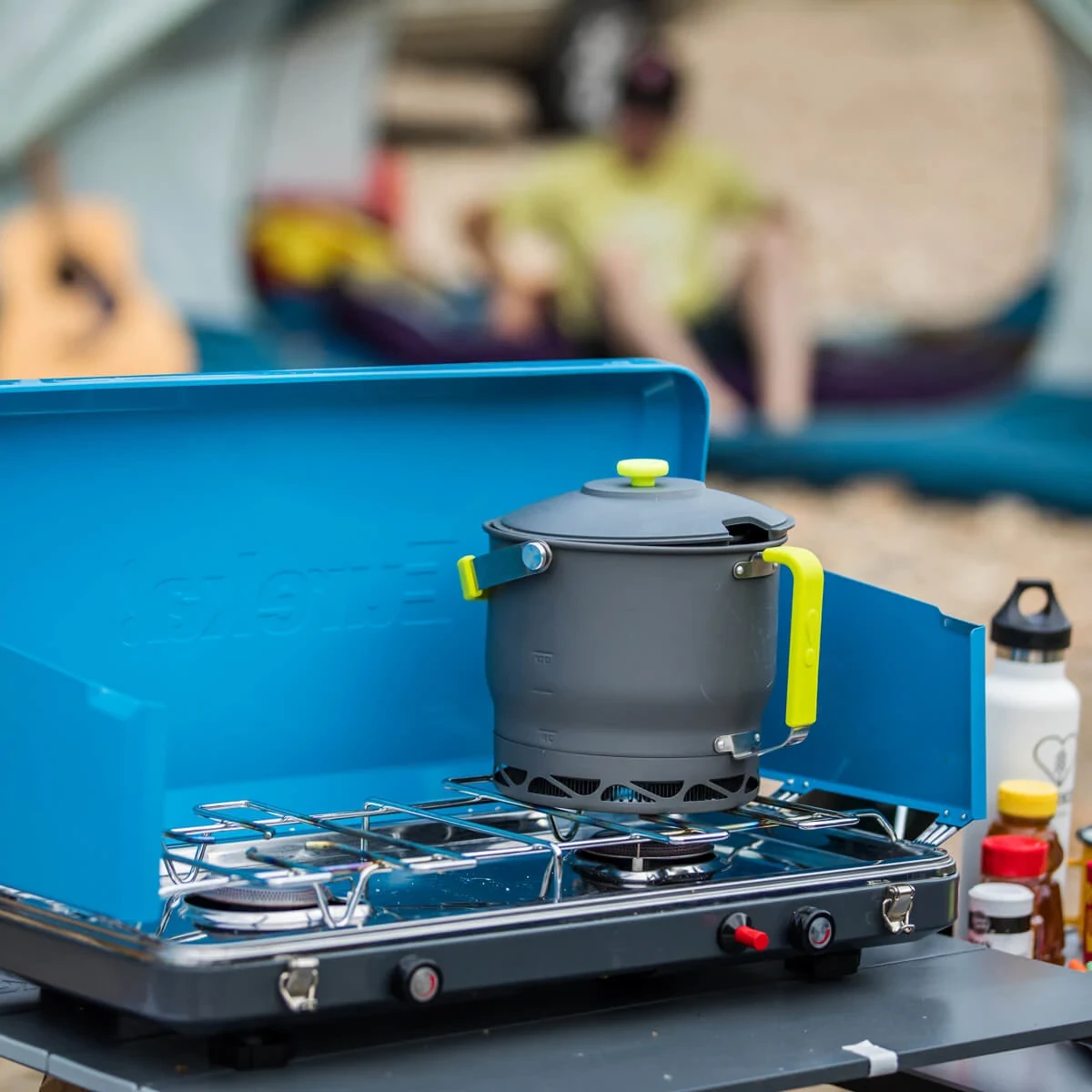 The Ignite Plus Camp Stove and Camp Cafe