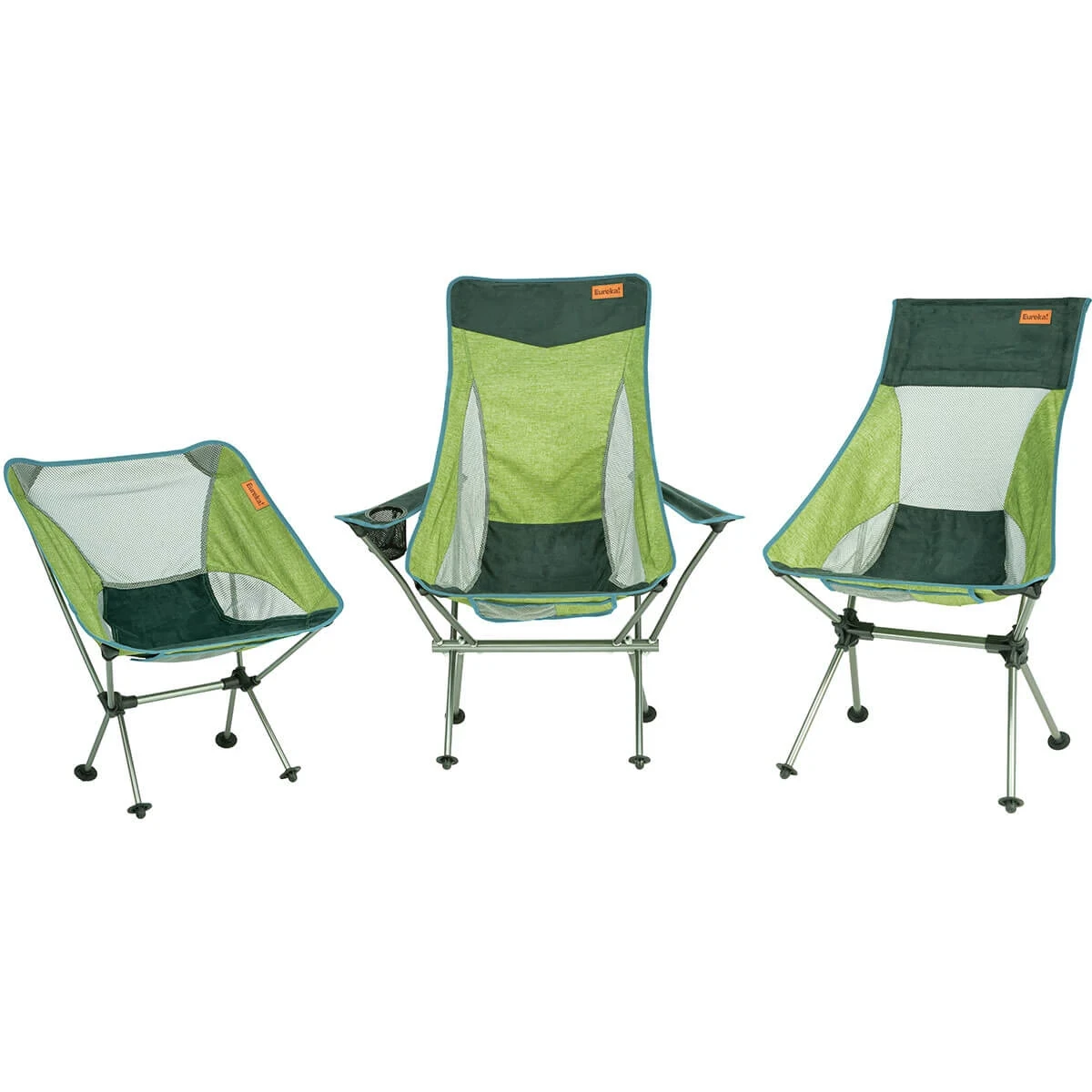 Collection of the 3 Eureka! Tagalong Camp Chairs