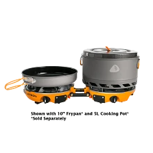 Shown with 10" frypan and 5L cooking pot (both sold separately)