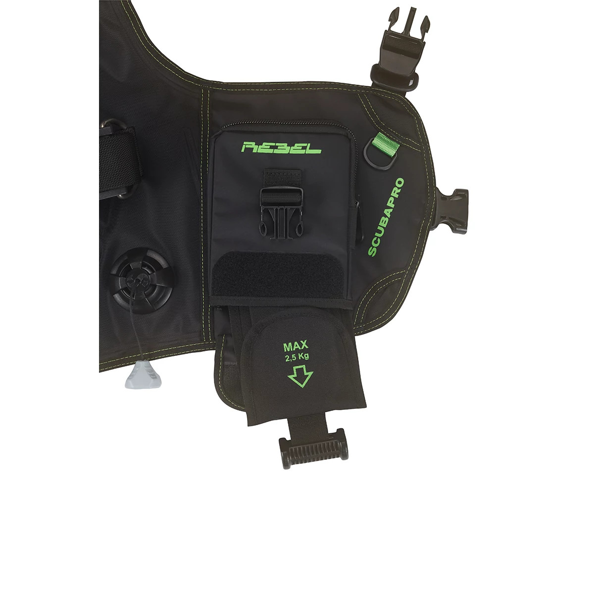 Rebel BCD Weight Pocket Kit, Small Diver Scubapro eu