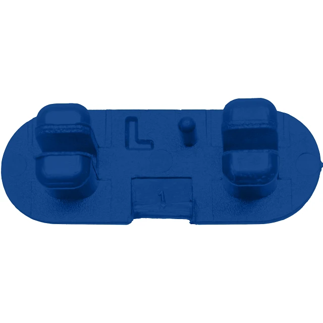 Modular Fin System Lock Plate Set, Blue