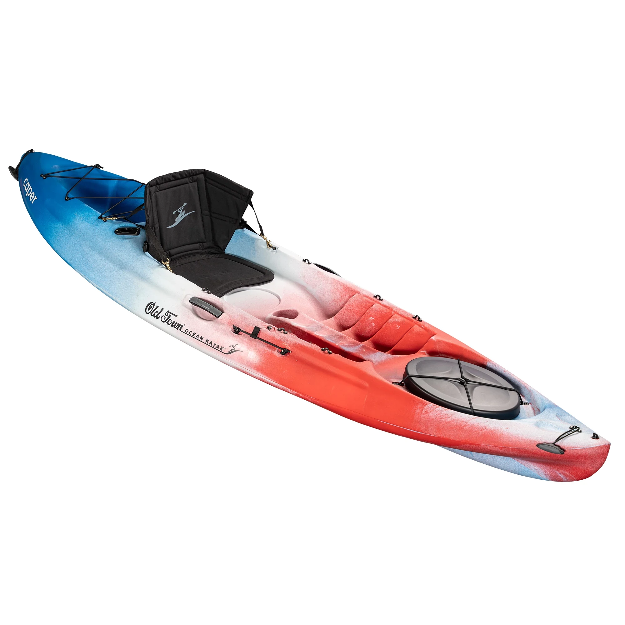 Angled view of Ocean Kayak Caper Old Glory