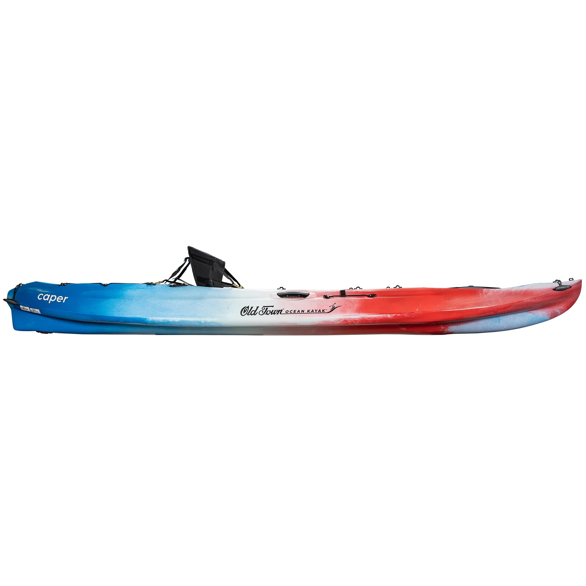 Side view of Ocean Kayak Caper Old Glory