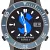 Titanium Case, Blue Bezel
