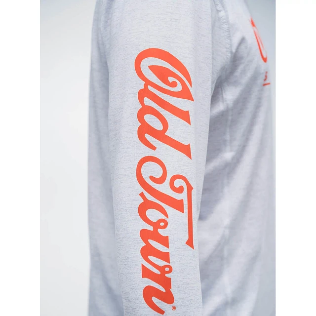 Old Town Sportsman LS Performance Hoodie - Arm Sleeve Logo