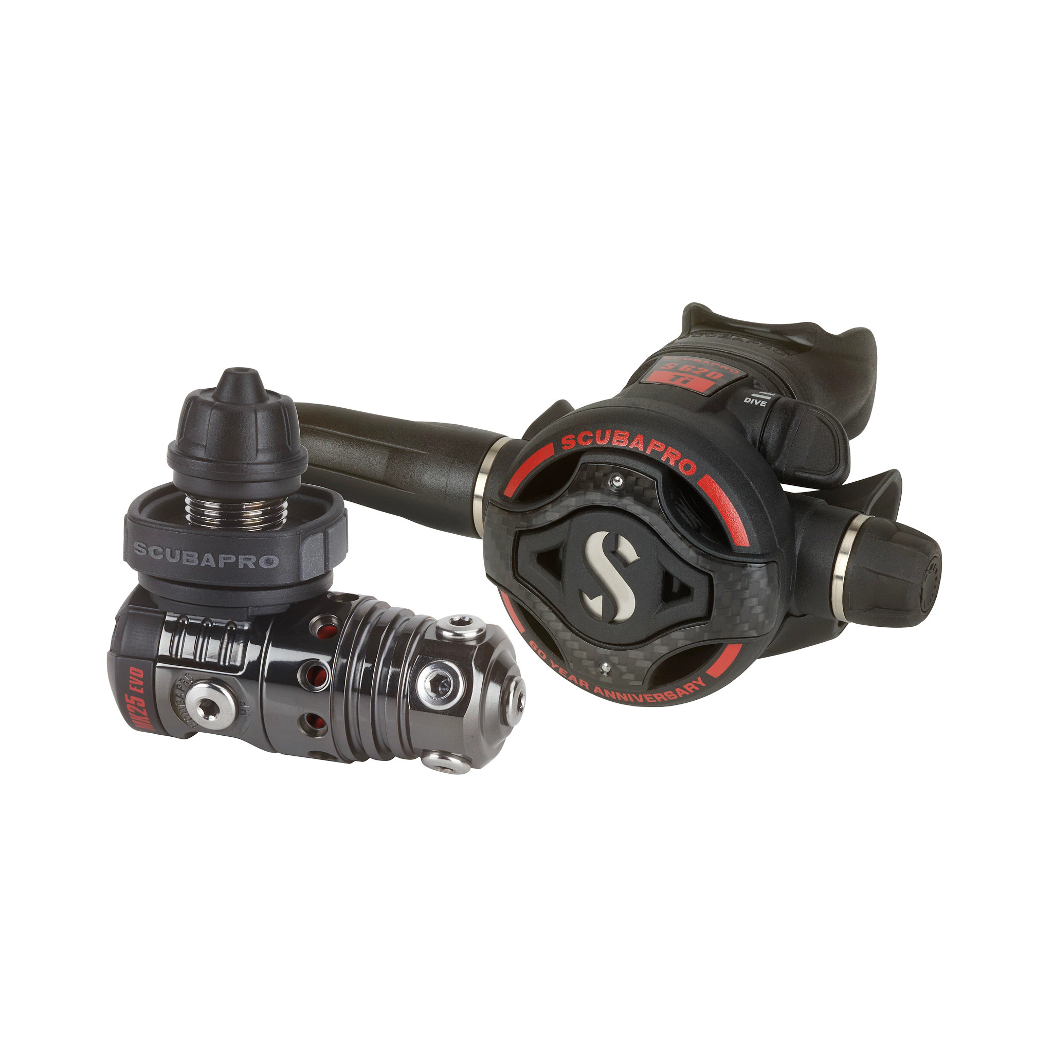 MK25 EVO/S620Ti Dive Regulator System, 60th Anniversary Edition - SCUBAPRO