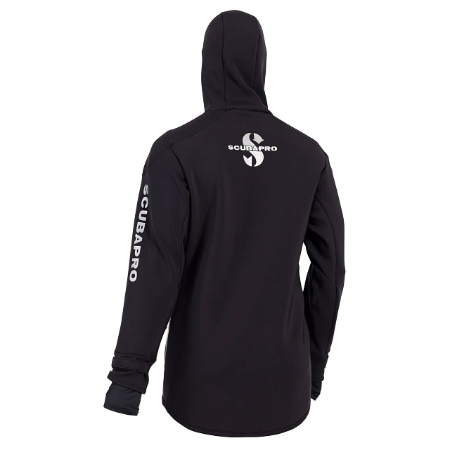 SCUBAPRO Premium Boat Coat, Men, Black, L - SCUBAPRO SCUBAPRO Premium Boat Coat, Men, Black, L - SCUBAPRO