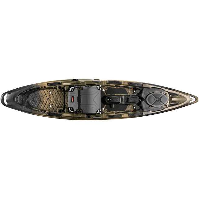 Top view of Old Town Sportsman BigWater 132 - Marsh Camo