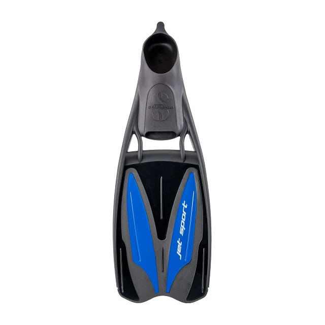 Jet Sport Fin, Full Foot, Blue