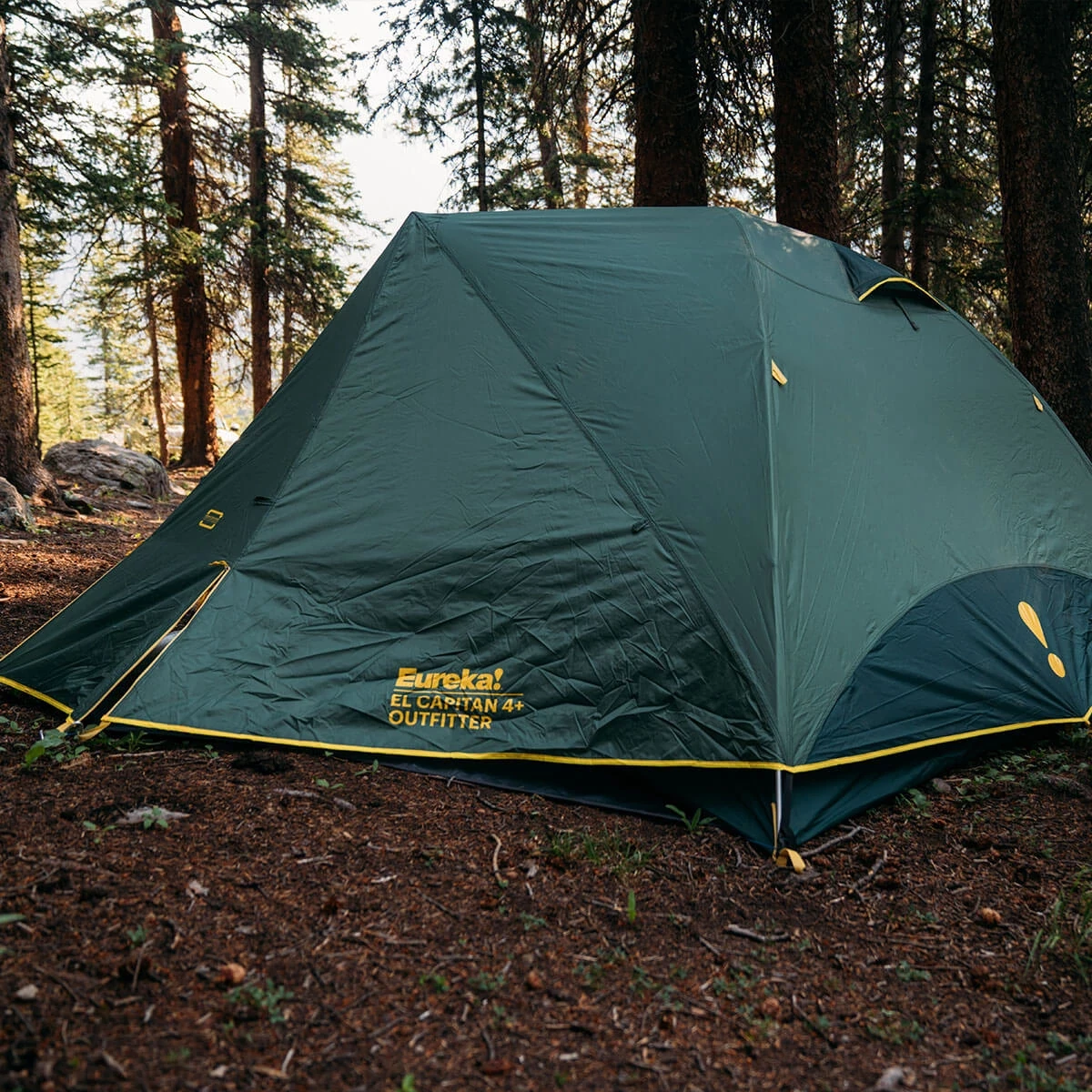 Eureka! El Capitan 4+ Outfitter Tent with Rainfly Up