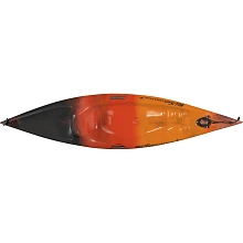 Old Town Ocean Kayak Banzai 9.5 Lava Recreational Kayak - Top Down View