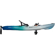 Old Town Ocean Kayak Malibu PDL Horizon Recreational Kayak - Side View with Prop Down