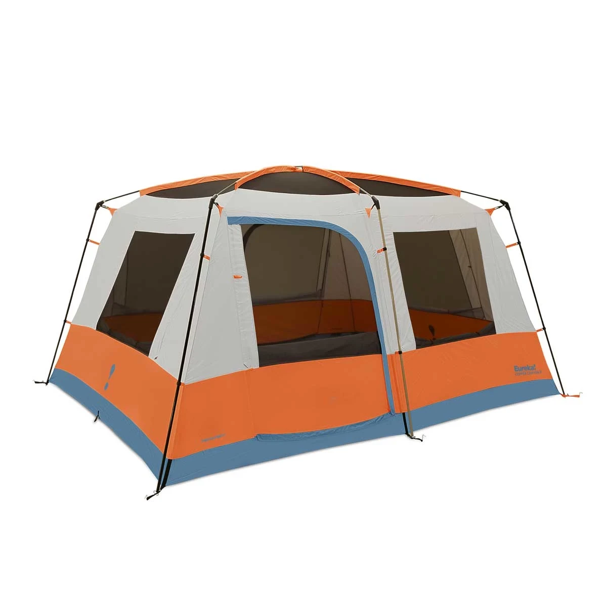 Copper Canyon LX 8 tent without rainfly windows open