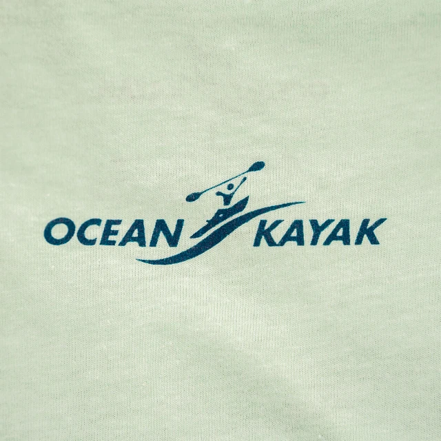 Ocean Kayak Ride The Wave T-Shirt - Back Logo