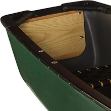 Square Stern accommodates motor on Old Town Discovery Sport canoe