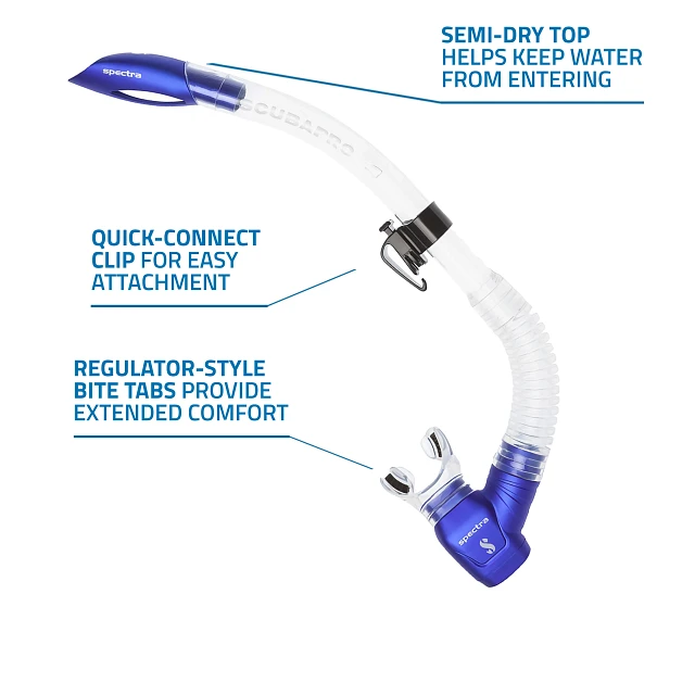 Spectra Snorkel, Blue