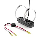 XTM 9 HW MSI T - HELIX MEGA SI+, DI+, Dual Spectrum CHIRP w/ Temp, Trolling Motor Transducer