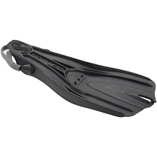 GO Travel Fin, Black w/Grey Strap, 2XL