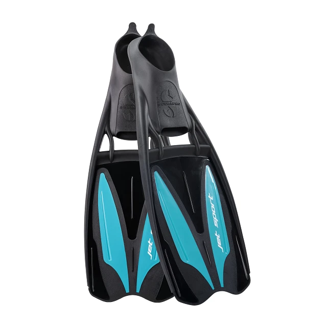 Jet Sport Fin, Full Foot, Turquoise