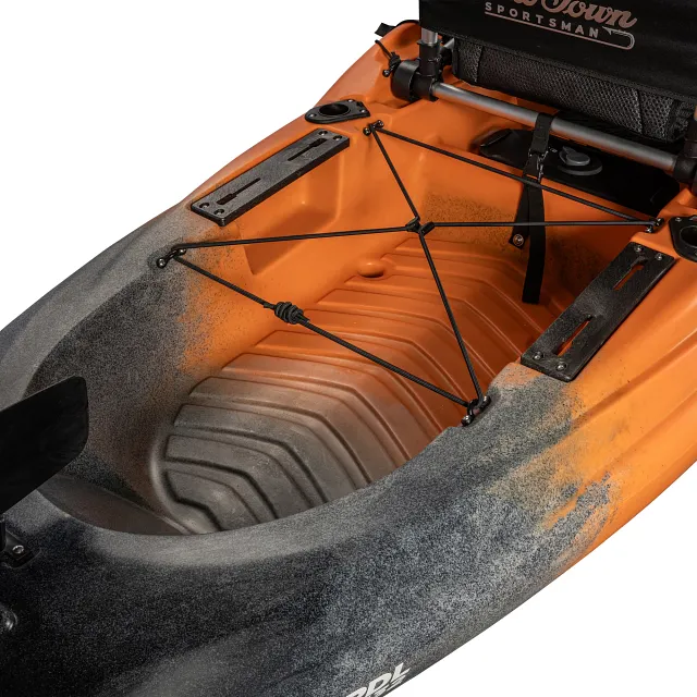 Stern tankwell on the Old Town Sportsman BigWater PDL 132