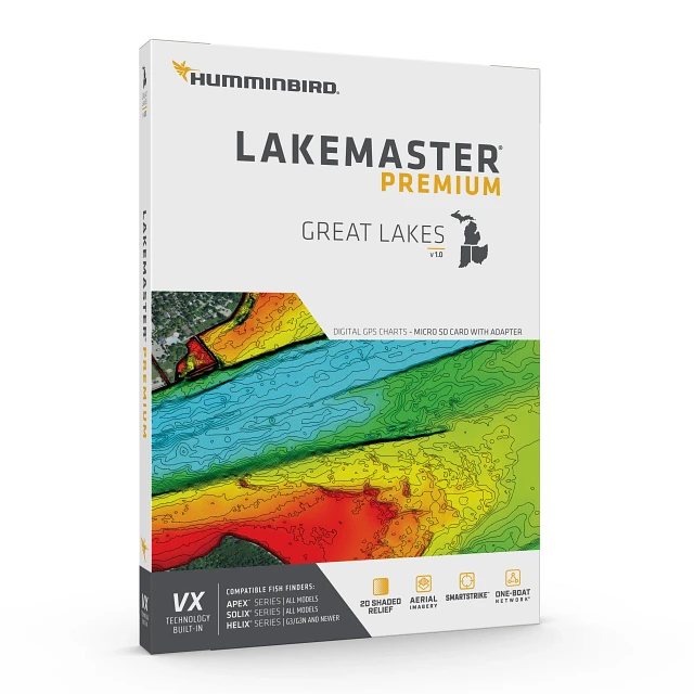 Humminbird 602002-1 LakeMaster VX Premium Great Lakes