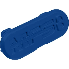 Modular Fin System Lock Plate Set, Blue