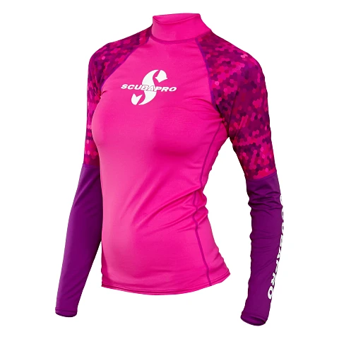 Buy Wholesale China Women's Rash Guards Pink With Bult In Bra Upf 50+ Sun  Protection & Women Rash Guard Long Sleeve With Built In Bra at USD 2.5