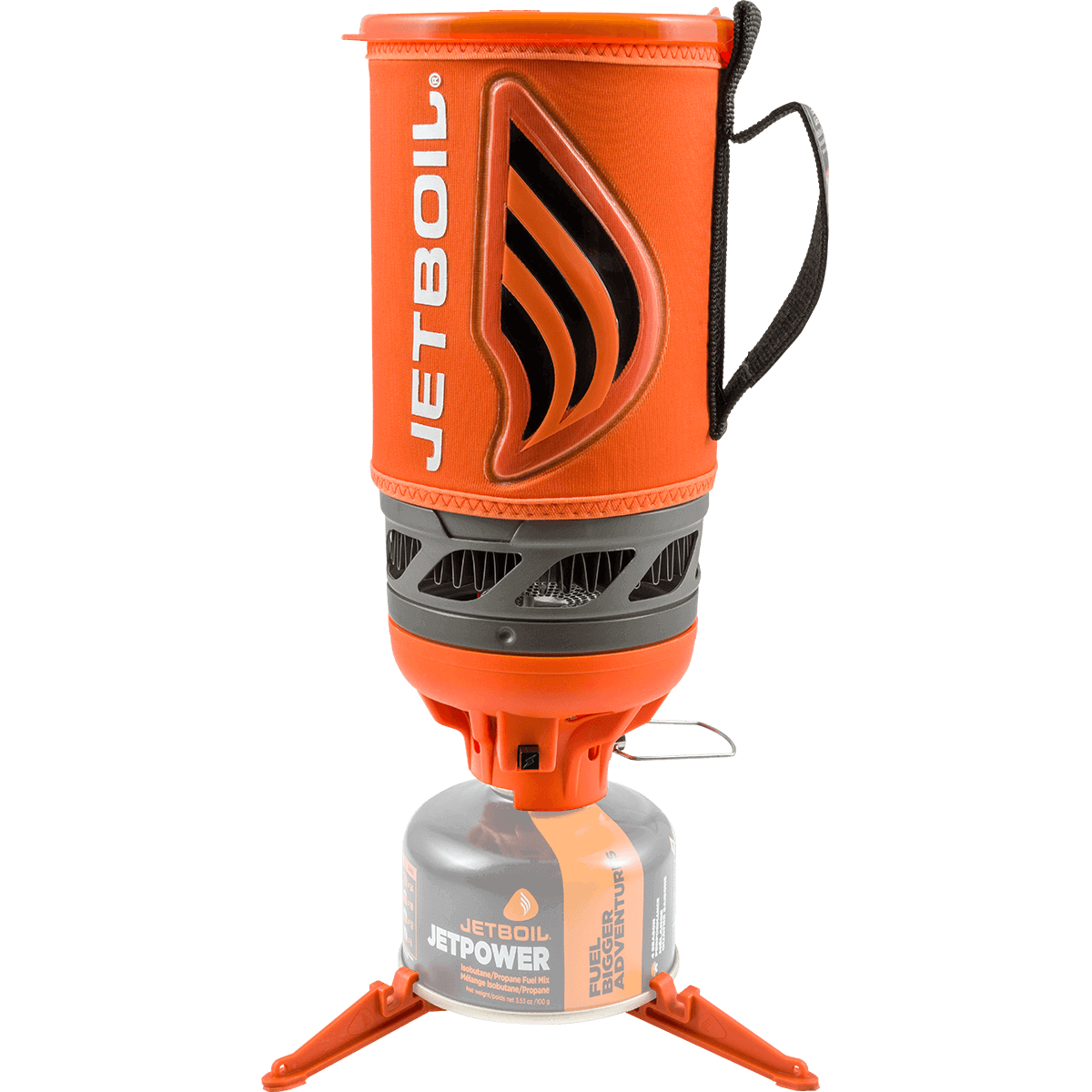 Jetboil flash with outlet fuel