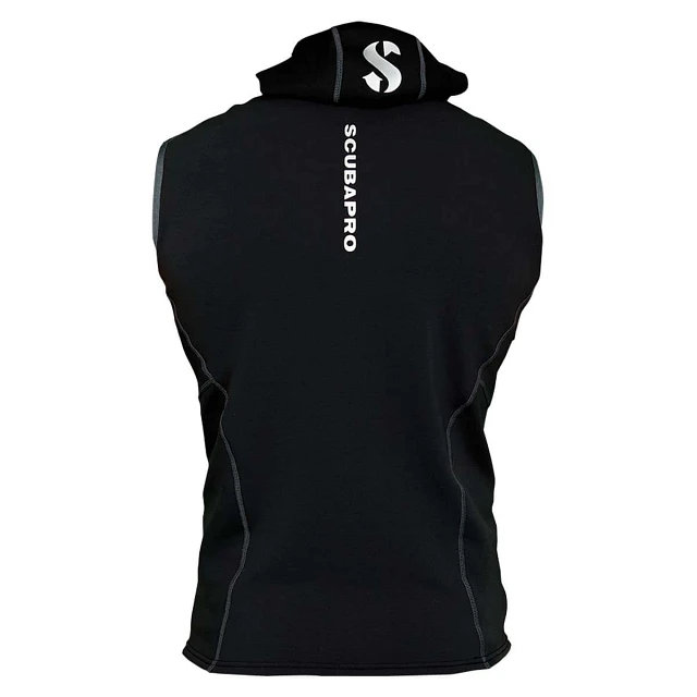 【DISCERNMENT】Goretex Hooded Curf Vest Hybrid Hooded Vest, Men - SCUBAPRO