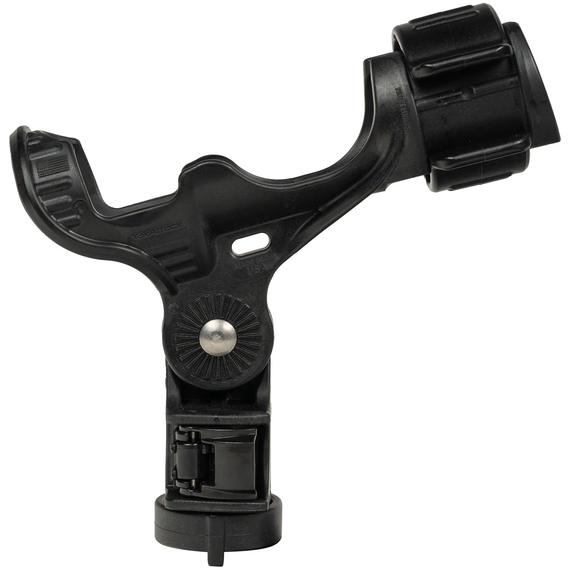 YakAttack Omega Rod Holder with Track Mounted LockNLoad Mounting System
