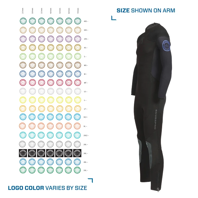 Oneflex Steamer, Back Zip, Men, 5mm, S Oneflex Steamer, Back Zip, Men, 5mm, S