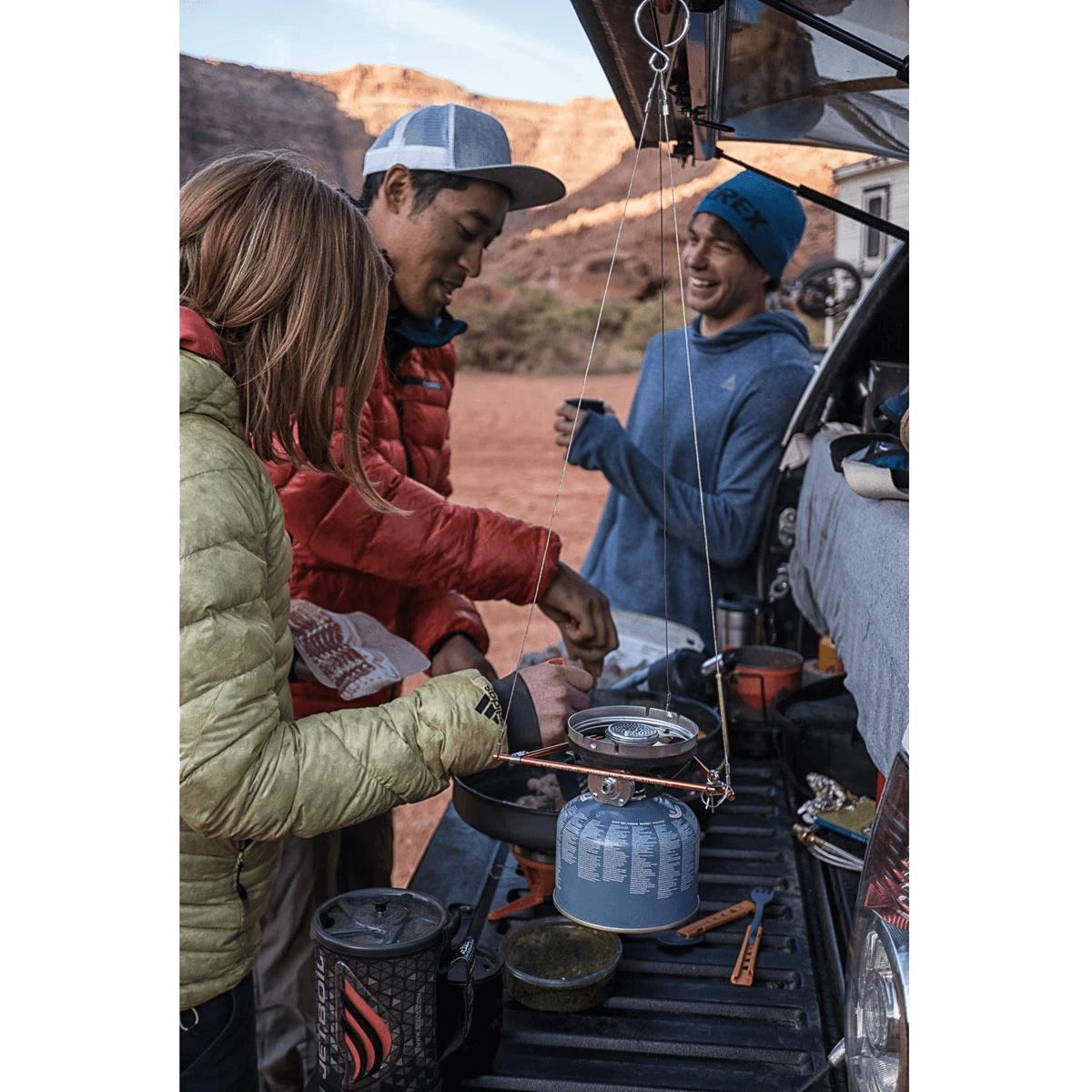 Tailgating with the Jetboil Hanging Kit