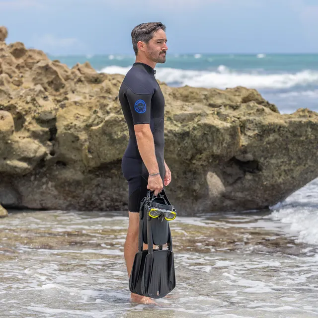 Oneflex Shorty, Short Sleeve, Men, 2.5 mm