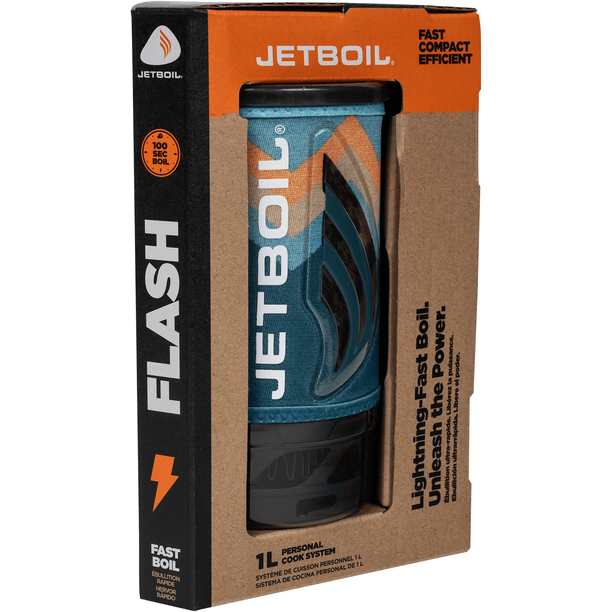 Jetboil Flash Cooking System Mountain Stripes in Packaging