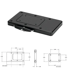 Quick Release Bracket with measurements