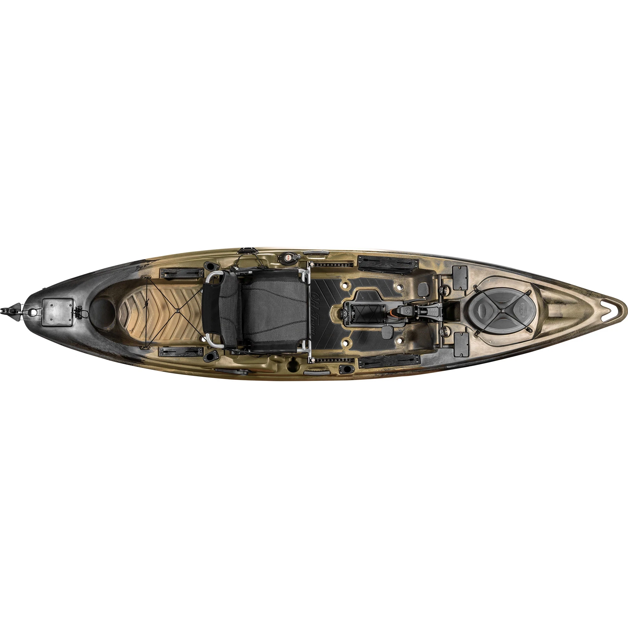 Old Town Sportsman BigWater PDL 132 - Marsh Camo - Top View
