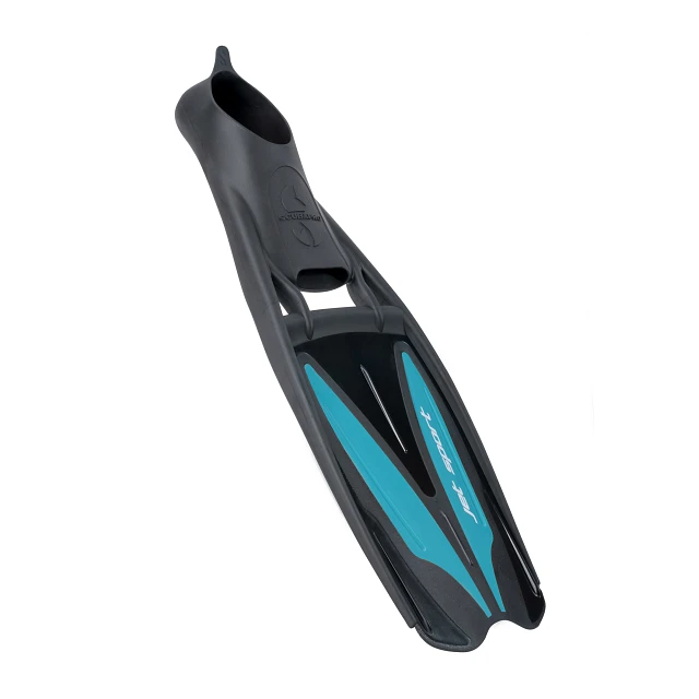 Jet Sport Fin, Full Foot, Turquoise