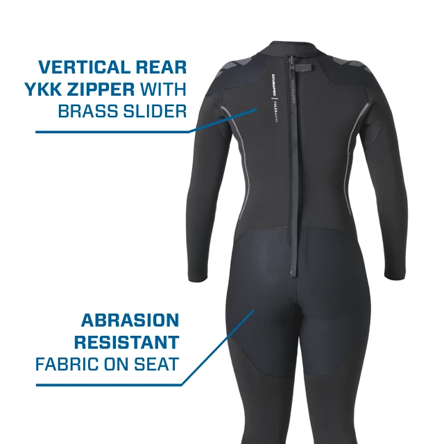 Women's Thin Wetsuit Long sleeve Snorkeling suit, looks hot. - Easy Fishing  Tackle