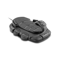 Ulterra / Riptide Instinct QUEST Foot Pedal shown from a three-quarter view