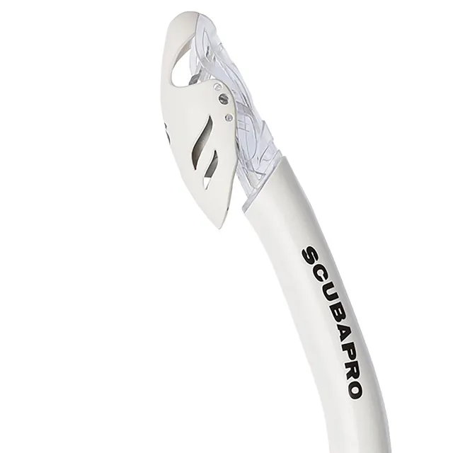 Fusion Dry Snorkel, White